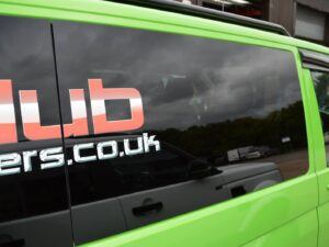 VW T5/T5.1/T6/T6.1 O/S/Front Fixed Window In Privacy Tint (Offside) - Image 4