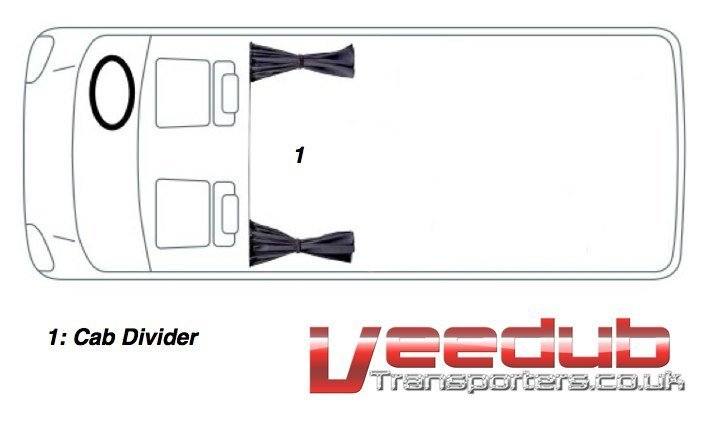 T4 Prestige Cab Divider Kit