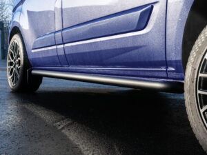 Transit Custom Matt Black Sportline Style Sidebars (LWB L2)