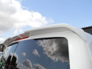 T5/T5.1/T6/T6.1 Sportline Style Rear Spoiler - Twin Door (PRIMED) - Image 7