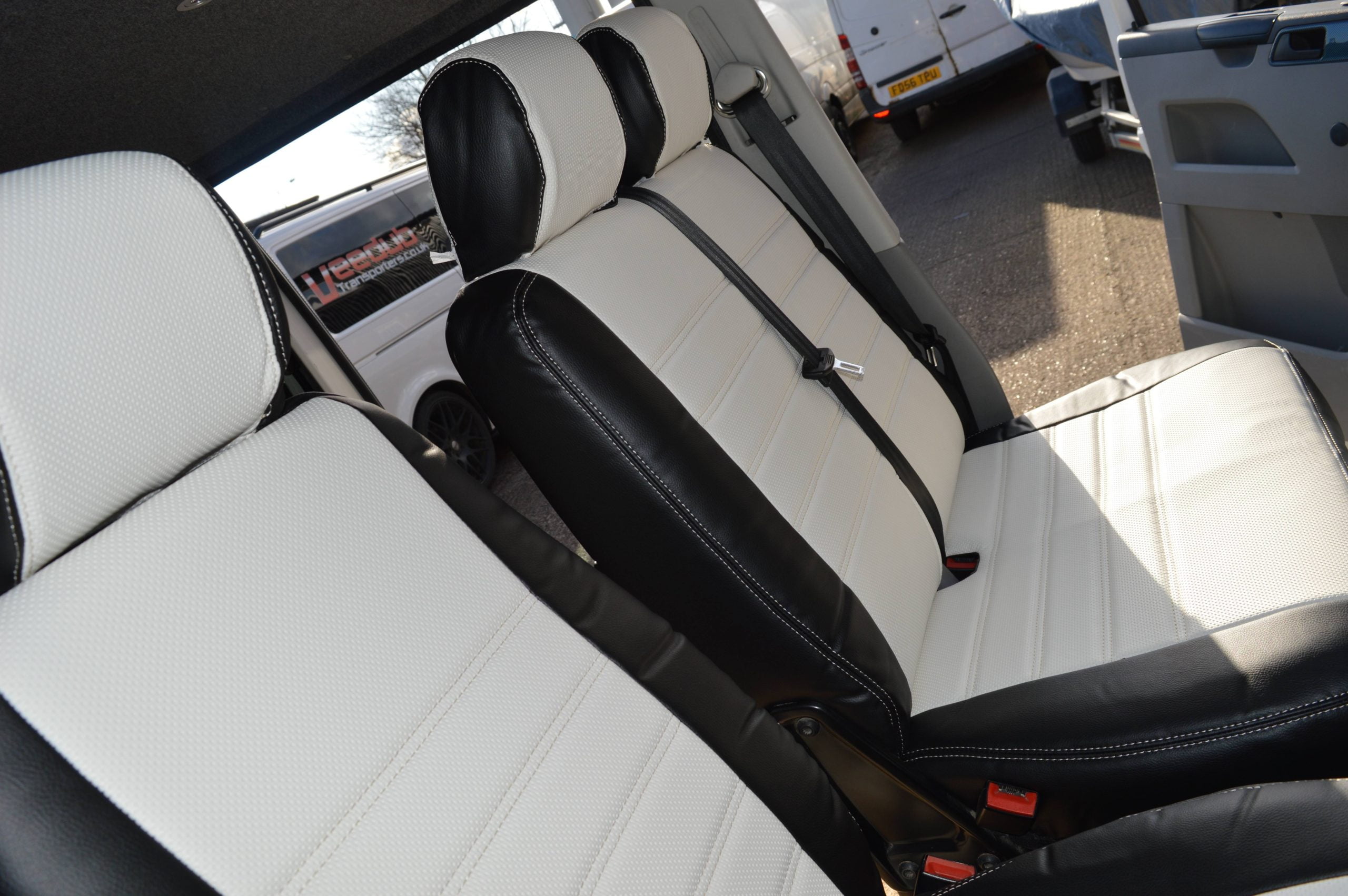 T4 Seat Covers - White
