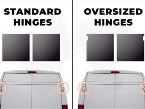 Ducato/Boxer/Relay/Movano N/S Back Door Window In Privacy Tint - Image 3