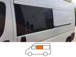 Ducato/Boxer/Relay/Movano (SWB) N/S Front Fixed Window In Privacy Tint