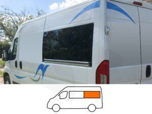 Ducato/Boxer/Relay/Movano (MWB (L2) N/S Rear Fixed Window In Privacy Tint