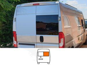 Ducato/Boxer/Relay/Movano O/S Back Door Window In Privacy Tint