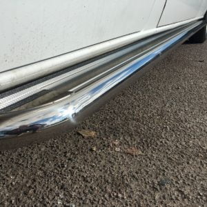 Mercedes Sprinter Apollo Stainless Steel Polished Side Steps (LWB L3)