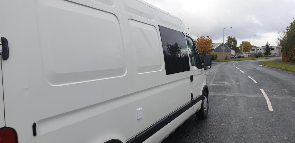 Master/Movano 1997 > 2010 O/S/F (SWB/MWB/LWB) Fixed Window In Privacy Tint - Image 2