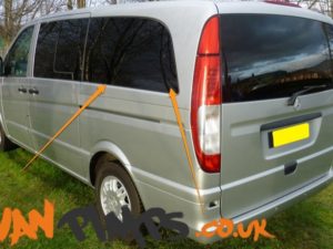 Mercedes Vito N/S/Rear XLWB (Nearside)