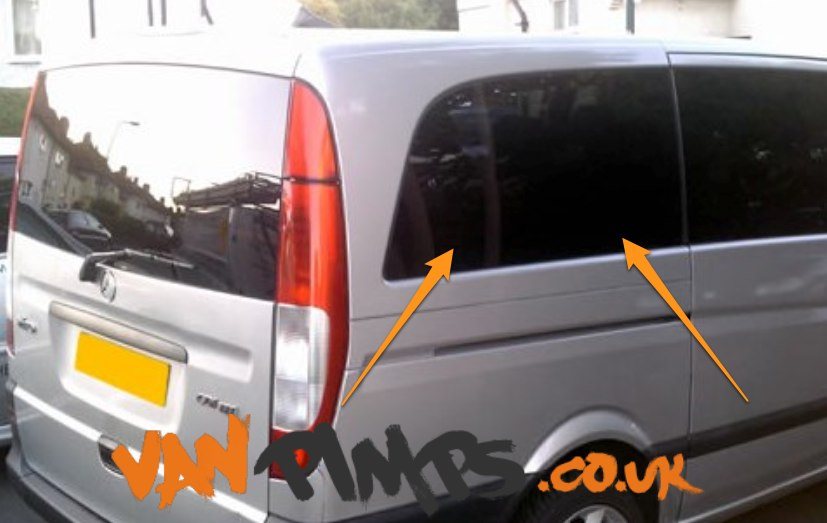 Mercedes Vito O/S/Rear XLWB (Offside)