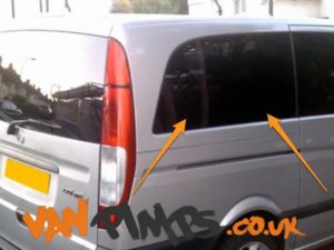 Mercedes Vito O/S/Rear LWB (Offside)