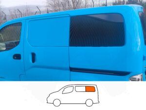 Nissan NV200 N/S/R (Rear) Fixed Window in Privacy Tint