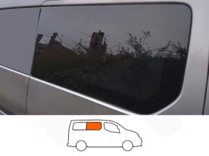 Nissan NV200 O/S/F Fixed Window in Privacy Tint