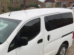 Alternative view of Nissan NV200 N/S/R (Rear) Fixed Window in Privacy Tint