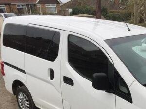 Alternative view of Nissan NV200 O/S/R (Rear) Fixed Window in Privacy Tint