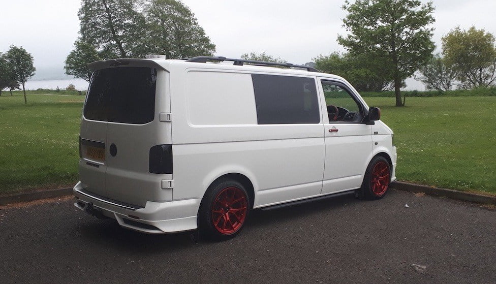 VW T5/T5.1/T6/T6.1 O/S/Front Fixed Window In Privacy Tint (Offside) - Image 3