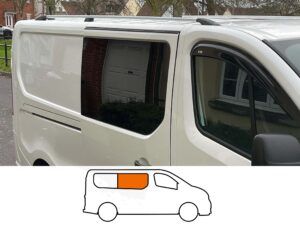 Trafic/Vivaro/NV300 X82 (2014 >) O/S/F Fixed Window in Privacy Tint