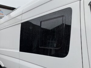 Alternative view of Sprinter 06-25/Crafter 06-17 O/S/F Opening Window in Privacy Tint SWB