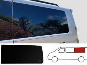 VW T5/T5.1/T6/T6.1 N/S/Rear Quarter (LWB)  *BLACKOUT* Window (Nearside)