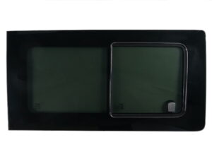 Alternative view of VW T5/T5.1/T6/T6.1 O/S/Front Opening Window In Privacy Tint (Offside)