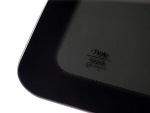 VW T5/T5.1/T6/T6.1 O/S/Rear Quarter (LWB) Window In Privacy Tint (Offside) - Image 3