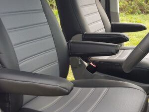 T5/T5.1 Punched Leather Style Seat Covers - Grey - Image 3