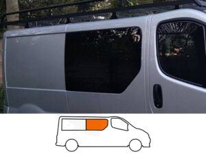 Trafic/Vivaro/Primastar O/S/F Fixed Window in Privacy Tint