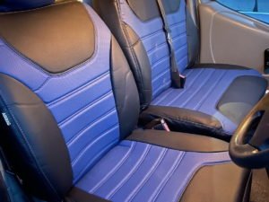 Trafic/Vivaro/Primastar Punched Leather Style Seat Covers - Image 3