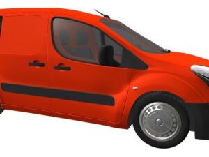 Partner/Berlingo O/S/R Fixed Window in Privacy Tint