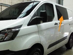 Ford Transit Custom N/S/F Fixed Window in Privacy Tint (SWB/LWB) - Image 3