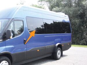 Alternative view of Iveco Daily 2014> N/S/F Opening Window