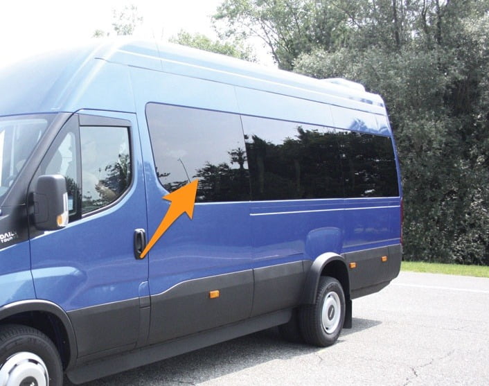 Iveco Daily 2014> N/S/F Opening Window - Image 2