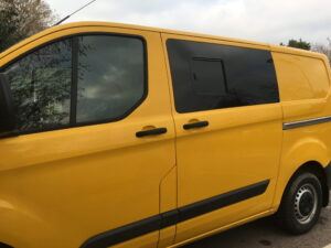 Ford Transit Custom N/S/F Opening Window in Privacy Tint (SWB/LWB) - Image 4