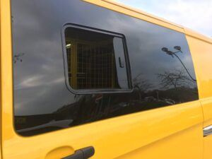 Ford Transit Custom N/S/F Opening Window in Privacy Tint (SWB/LWB) - Image 3