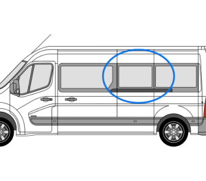 Renault Master 2010> N/S/Middle (LWB) (Nearside)