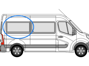 Renault Master 2010> O/S/Rear (MWB) (Offside)