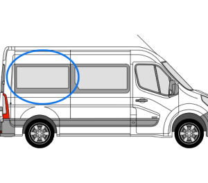 Renault Master 2010> O/S/Rear (MWB) (Offside)
