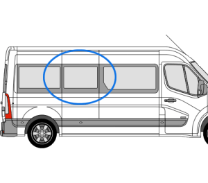 Renault Master 2010> O/S/Middle (LWB) (Offside)