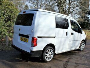 Alternative view of Nissan NV200 O/S/F Opening Window in Privacy Tint