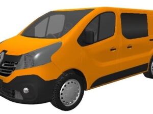 Alternative view of Trafic/Vivaro/NV300 X82 (2014 >) N/S/F Fixed Window in Privacy Tint