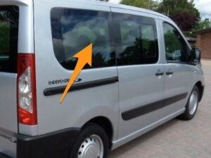 Alternative view of Expert/Dispatch/Scudo/Proace O/S Rear Fixed Window In Privacy Tint (LWB)