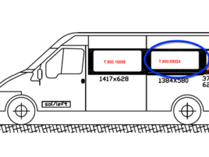Ford Transit N/S/Middle (LWB) (Nearside)