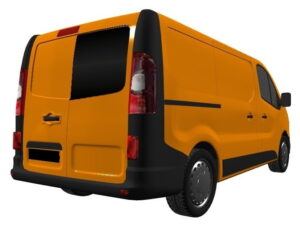Trafic/Vivaro/NV300 X82 Offside Back Door Glass In Privacy Tint