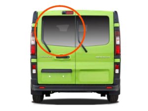 Fiat Talento Offside Back Door Glass In Privacy Tint