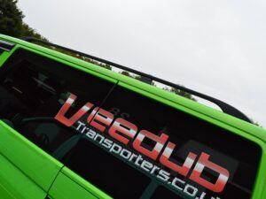T5/T5.1/T6/T6.1 Black Aluminium Roof rails - SWB - Image 5