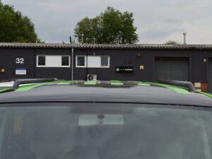 T5/T5.1/T6/T6.1 42mm Matt Black Steel Roof Bars - SWB - Image 8