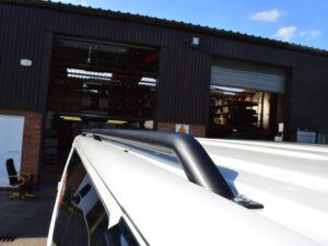 T5/T5.1/T6/T6.1 42mm Matt Black Steel Roof Bars - LWB - Image 4