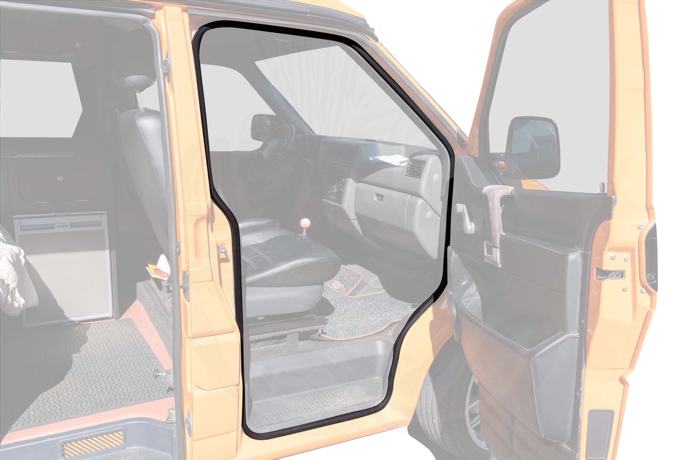 T4 Side Door Seal For Front Door - Drivers Side