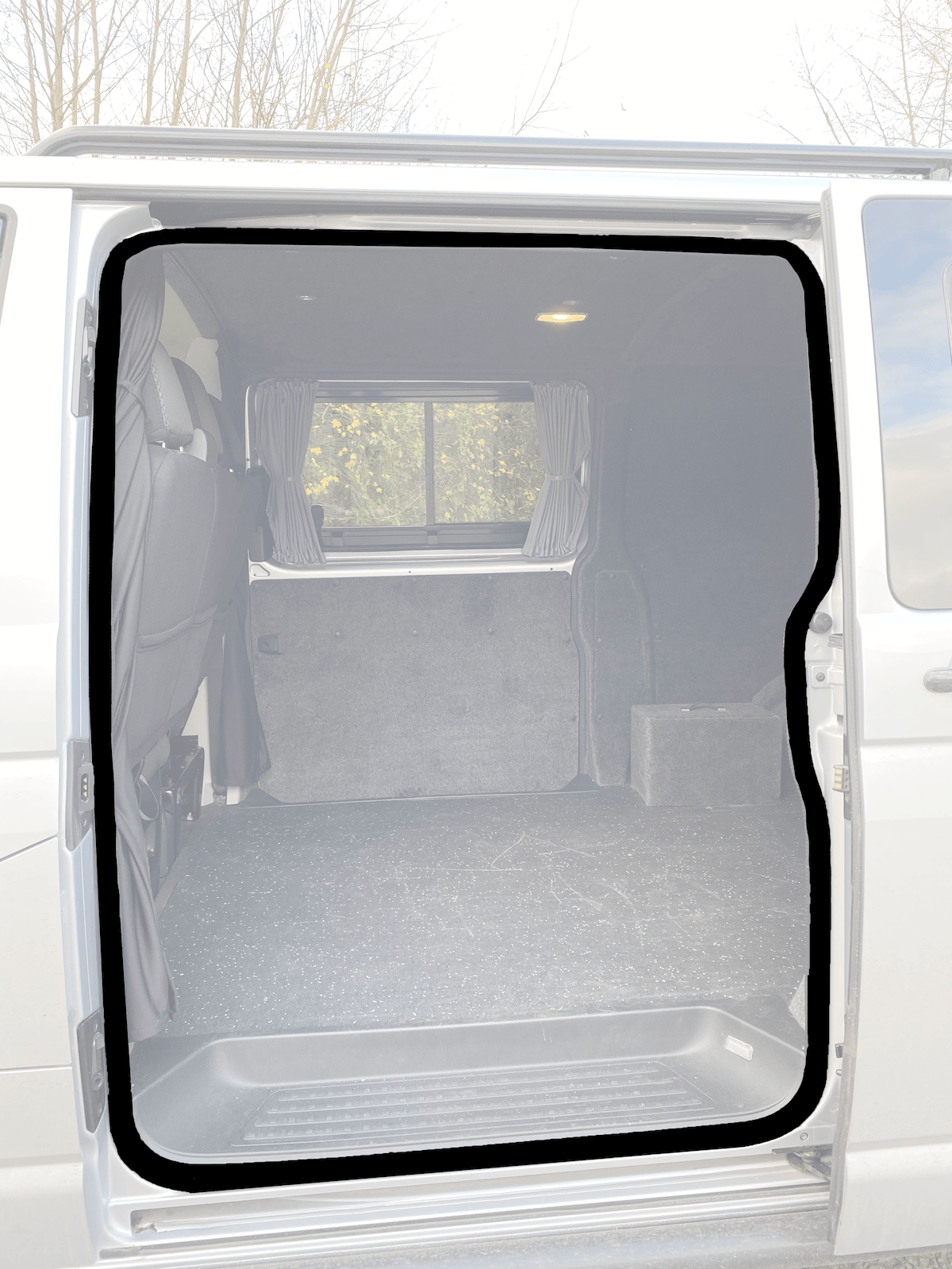 LLS Germany Sliding Door Seal For VW T6 Multivan – Left Or Right, Black