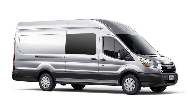 Ford Transit 2013> MK8/T18 O/S/F Fixed Window in Privacy Tint (MWB/LWB/XLWB)