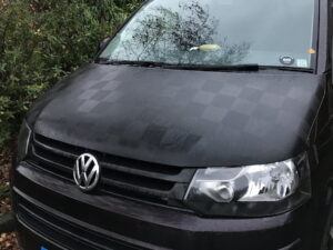 T5 Black & Grey Chequered Bonnet Bra - Image 3